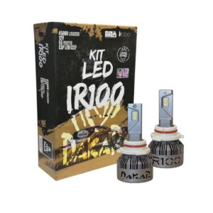 Kit Ampolletas LED Dakar IR100 HB3 9005 – 45.000 Lúmenes, 55W, Chip CSP