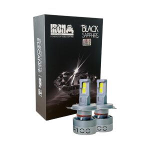 Kit Ampolletas LED Dakar Black Sapphire IR100 H4 H19 75W