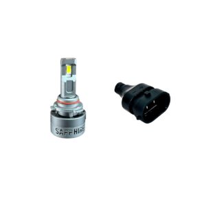 Kit Ampolletas LED Dakar Black Sapphire IR100 HB3 9005 75W - Imagen 3