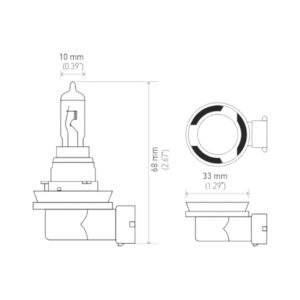 Ampolleta Hella H16 - Imagen 3