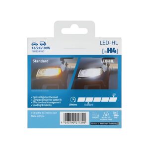 Kit Ampolleta Led Narva Range H4 - Imagen 2
