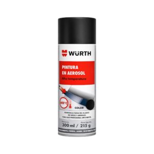 Pintura Wurth Alta Temperatura Negro