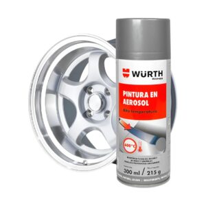 Pintura Wurth Alta Temperatura Plata - Imagen 3