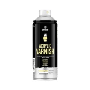 Laca Acrílica MTN Barniz Brillante en Spray Transparente