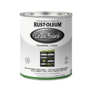 Pintura Pizarron Negro Mate Brochable 946ml Rust-Oleum