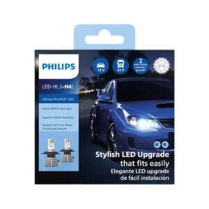 Kit Ampolletas Philips Led H4 Ultinon Pro 3021 - Imagen 3