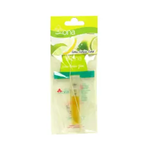 Ambientador Para Auto Colgante Ona 3,5ml Aroma Lima
