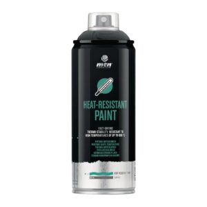 Pintura Alta Temperatura MTN Resistente hasta 690°C Negro