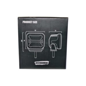 Faro Led Kobo Dakar IR100 60W Luz Blanca-Giro Ambar - Imagen 4