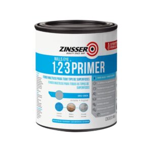 Pintura Zinsser 1 2 3 Primer Multiusos Gris 946ml Rust Oleum