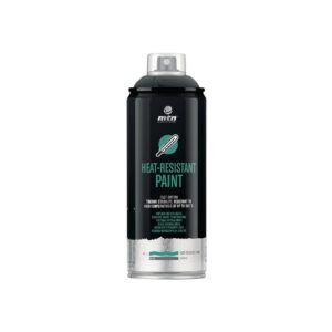 Pintura MTN Alta Temperatura Resistente hasta 690°C Color Negro
