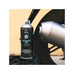 Pintura MTN Alta Temperatura Resistente hasta 690°C Color Plata - Imagen 3