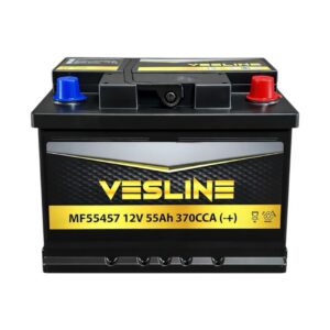 Batería Vesline 55 Ah 370 CCA Libre Mantenimiento - Imagen 3