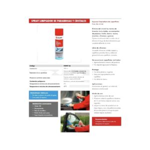 Limpiador de Vidrios Activo Wurth 500ml - Imagen 3