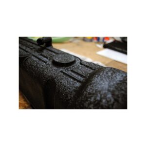 Pintura Alta Temperatura Wrinkle Plus Negro 312gr VHT - Imagen 3