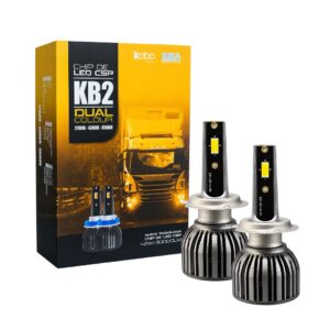 Ampolletas LED H7 Iron Dakar KB2 Dual 42W con chip CSP