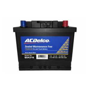 Batería Acdelco 43 Ah 380 CCA S54316