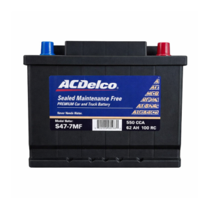 Batería Acdelco 62 Ah 550 CCA S47-7