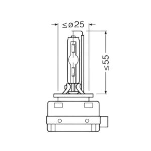 Ampolleta Kobo D3S 12V 35W - Imagen 4