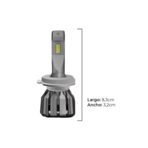 Kit Ampolletas Led Dakar Iron100 HB3-9005 30000 Lumenes 36W - Imagen 3