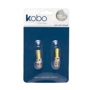 Kit Ampolletas Led Siliconado Kobo T10 - Imagen 1