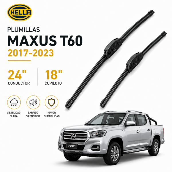 Plumillas Para Maxus T60 2017-2023 Plumillas Para Maxus T60 2017-2023
