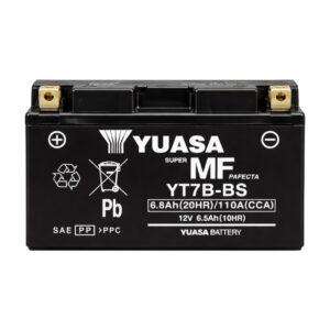 Bateria Yuasa Yt7b-bs Agm 6.8ah 110cca