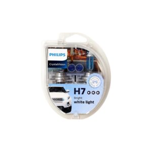 Kit Ampolleta Philips H7 + T10 Cool Blue Crystal Vision 12V 55W - Imagen 1