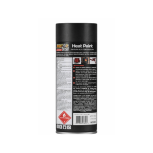 Pintura Alta Temperatura 400ml Caliper Negro Brillante Motorlife - Imagen 2