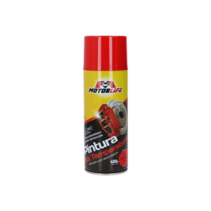 Pintura Alta Temperatura 400ml Caliper Rojo Brillante Motorlife - Imagen 2