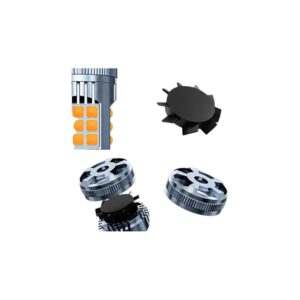 Kit Ampolletas Ultra Led Ámbar Kobo T20 Canbus - Imagen 4