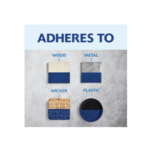 Pintura Ultra Cover 2X Paint Primer Azul Satinado Rust-Oleum - Imagen 4