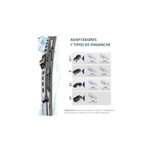 Kit Plumillas Hella Standard 24” y 18” Pulgadas - Imagen 3