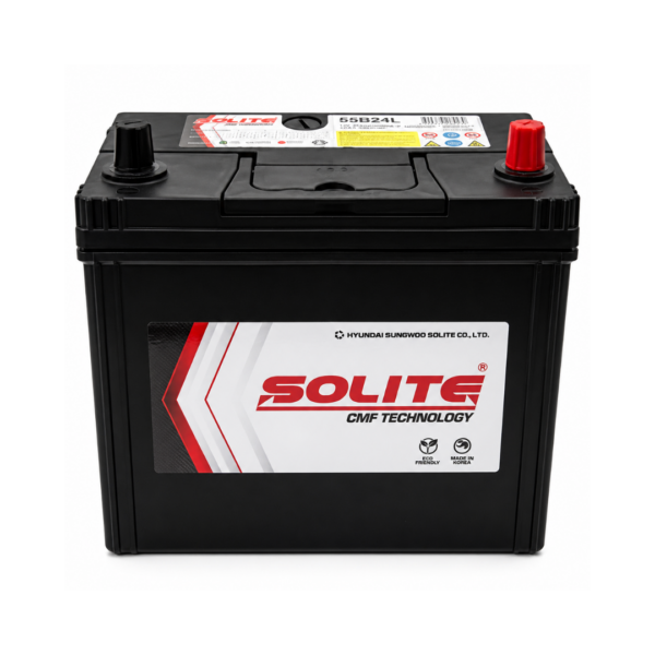 Batería Solite 45 Ah 55B24L 440CCA