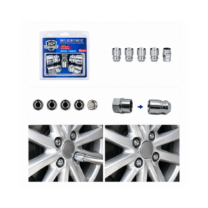 Set Tuercas Seguridad Llantas M12x1.25 DGP Antirrobo Alta Resistencia - Imagen 5