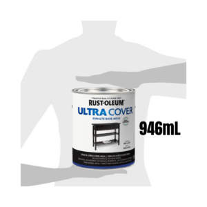 Pintura Rust-Oleum Ultra Cover Negro Brillante - Imagen 4