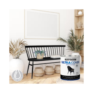 Pintura Rust-Oleum Ultra Cover Negro Cañón 946ml - Imagen 3