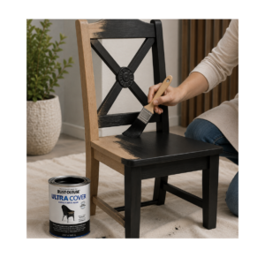 Pintura Rust-Oleum Ultra Cover Negro Cañón 946ml - Imagen 5