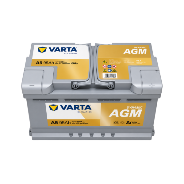 Batería Varta 95Ah 850CCA LN5 AGM Start Stop