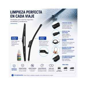 Kit Plumillas Mazda CX5 CX7 2018 A 2026 - Imagen 3
