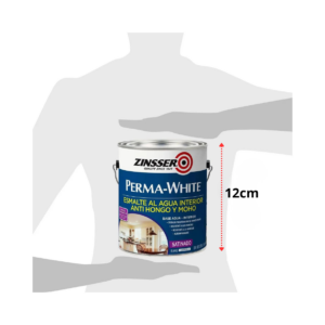 Esmalte Zinsser Perma-White Blanco Satinado 946ml - Imagen 4