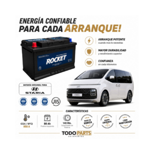 Batería Rocket 80Ah 800CCA AGM PI - Imagen 5