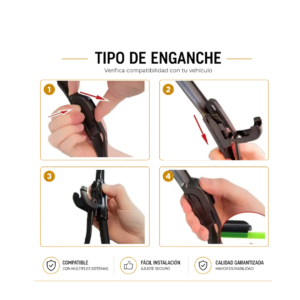 Plumilla BRM Rain Pro 14 Pulgadas Adaptador U - Imagen 3