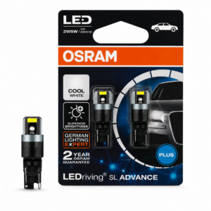Kit Ampolleta Led Osram Cola De Pez W5w T10 Patente