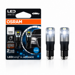 Kit Ampolleta Led Osram Cola De Pez W5w T10 Patente