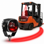 Luz Seguridad Curva U Roja Grúa Horquilla Montacargas Led