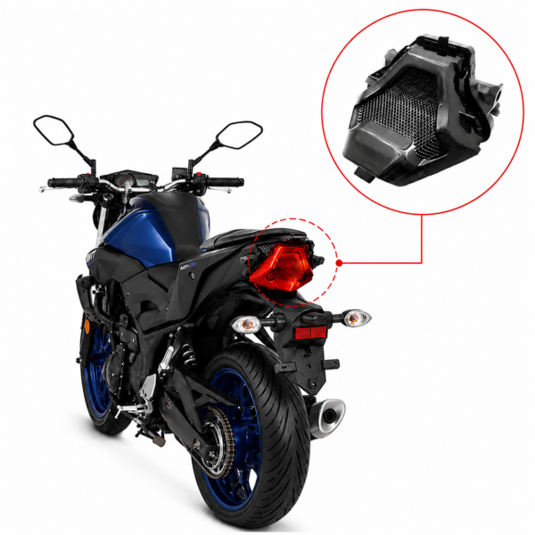 Luz Trasera Led De Motocicleta Para Yamaha